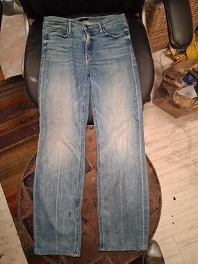 MOTHER Light Blue Straight Leg Jeans